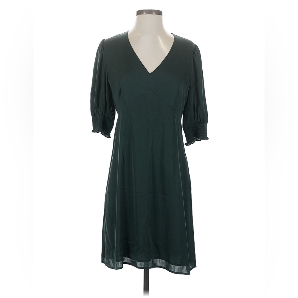 Quince Washable Silk Puff Sleeve Dress Small - Picture 5 of 10